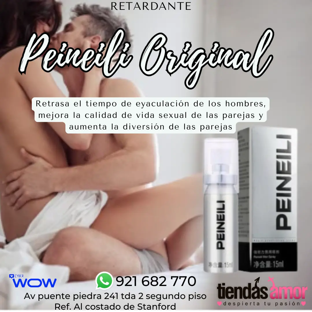 Peineili Original Retardante prolonga la duración de las relaciones sexuales retardando el orgasmo en el hombre