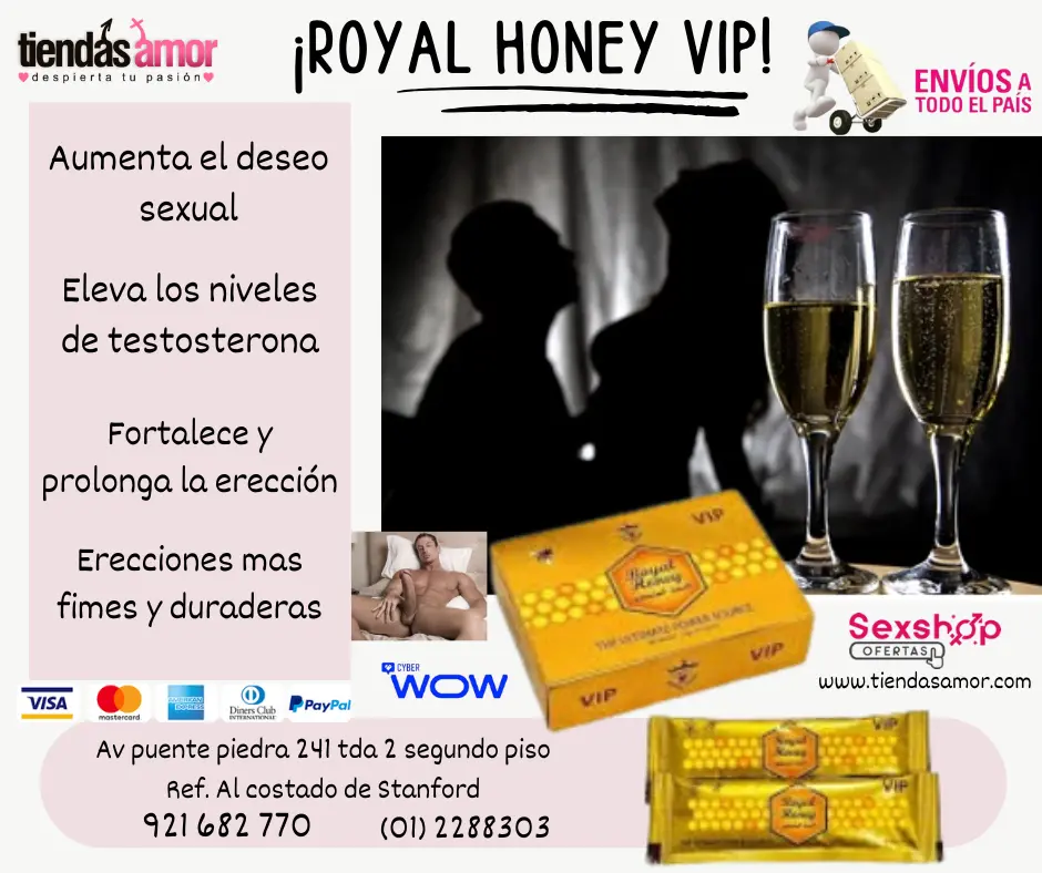 Royal Honey Vip Royal Honey Vip Resistencia Fortalece la erección 