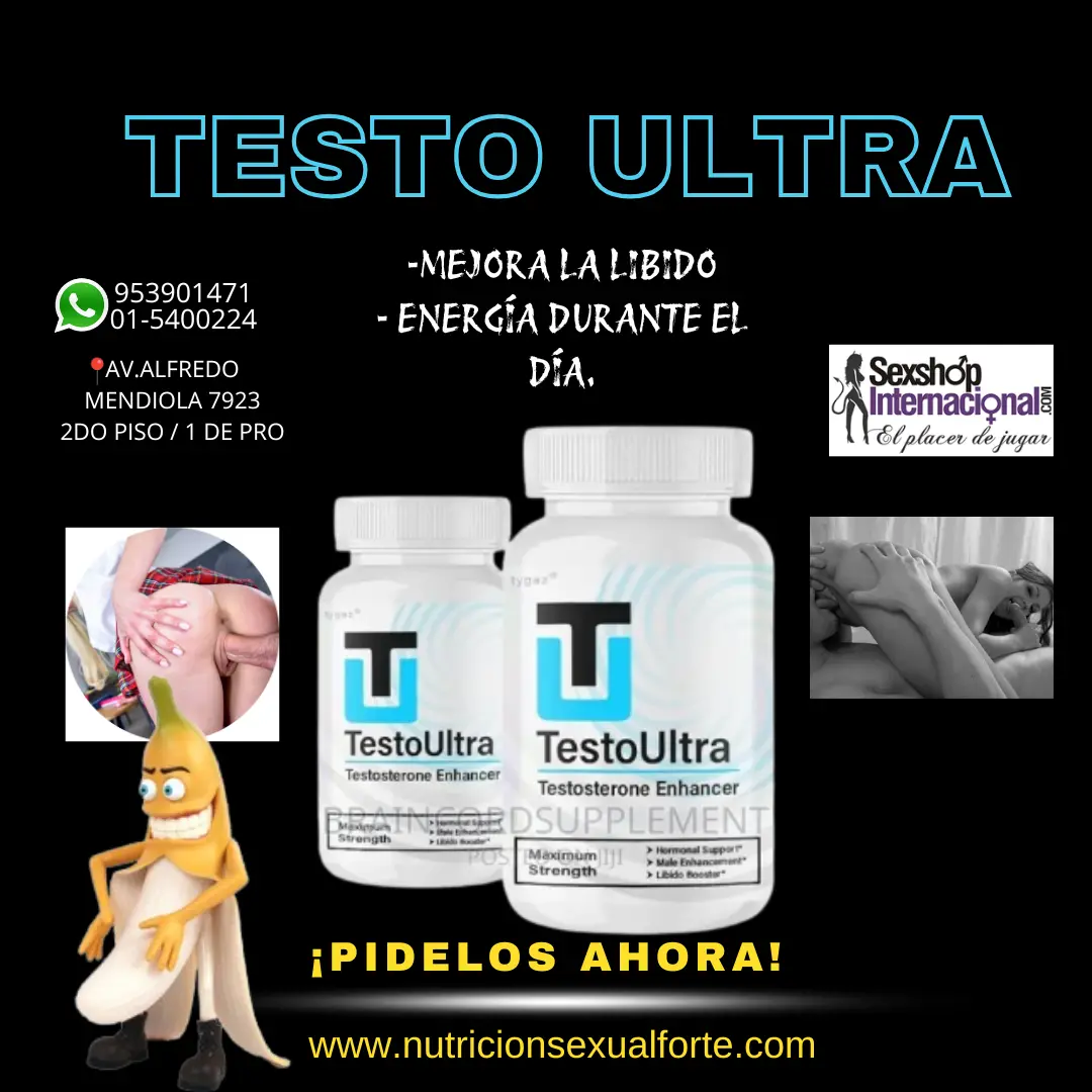 TESTO ULTRA - SEXSHOP LOS OLIVOS