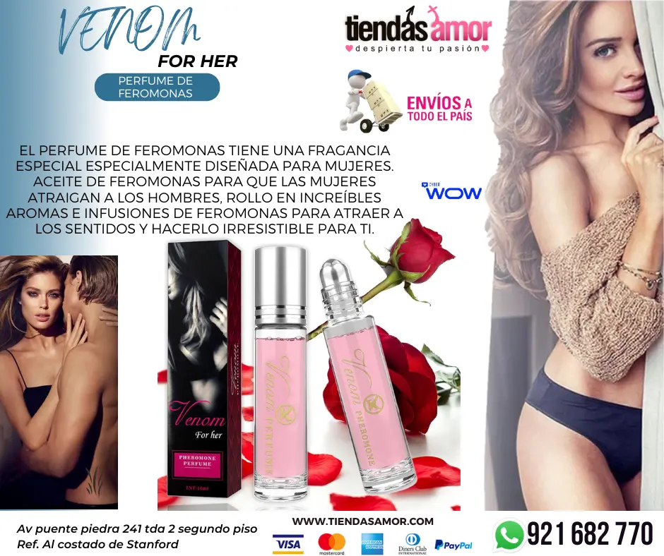 Perfume de feromonas de veneno feromonas de veneno para mujeres veneno para su perfume de feromonas aceite de feromonas de larga duración para que las mujeres atraigan a los hombres