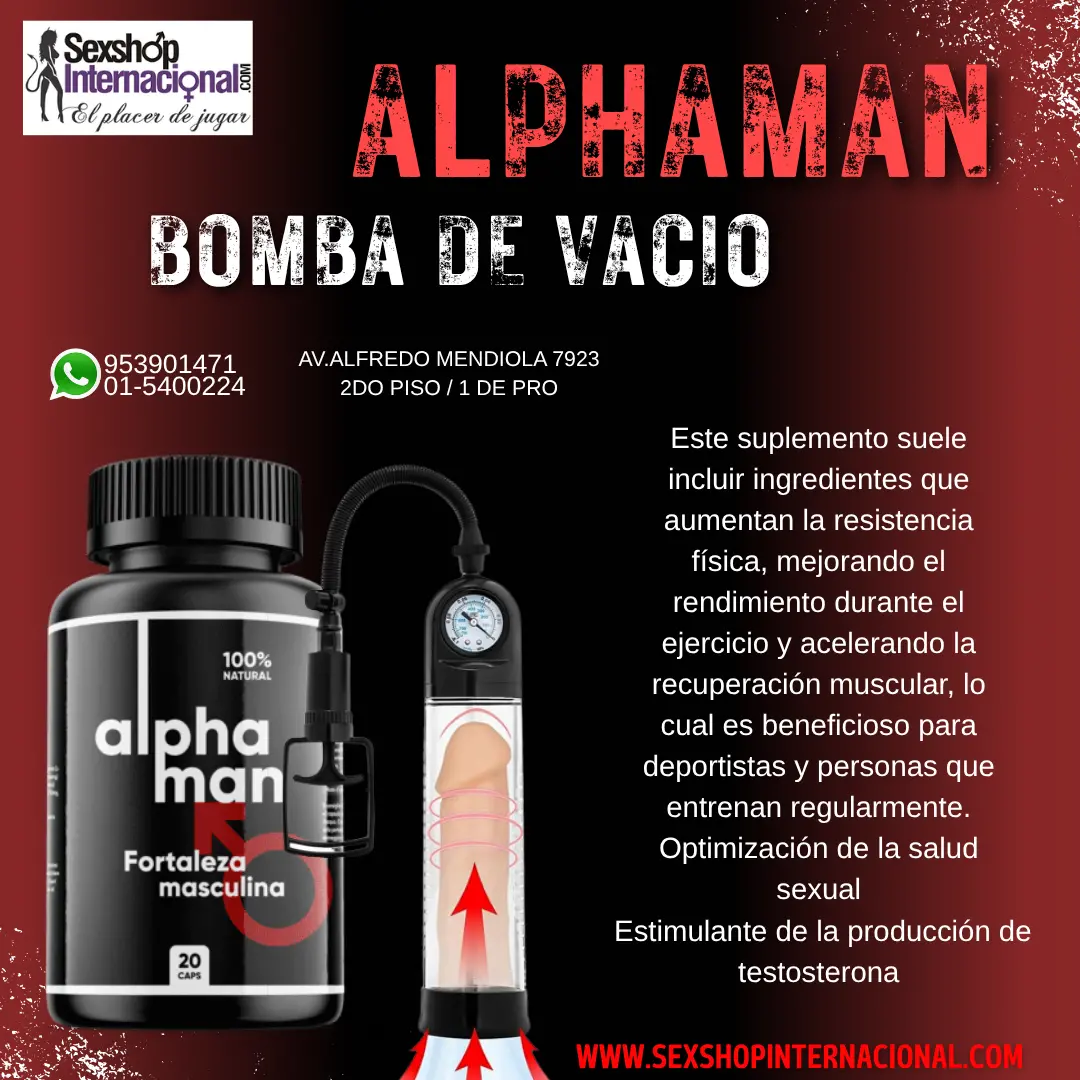 ALPHAMAN BOMBA DE VACIO-LOS OLIVOS