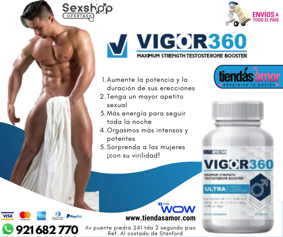 Vigor 360 Original Formula potenciada Dale un giro a tu vida con los mejores suplementos e implementos deportivos