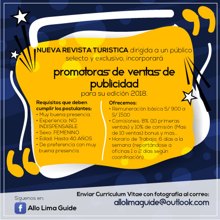 PROMOTORAS DE VENTAS DE PUBLICIDAD