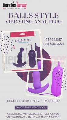 Vibrador Anal Balls Style