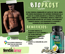 SEXSHOP BIO PROST TRATAMIENTO VIRIL Y PROSTATICO 100 NATURAL