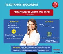 Asesor Venta por Telefono - Claro Portabilidad