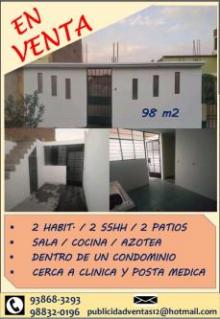 2 Cuartos, 98 m² – VIVIENDA EN VENTA LAS DALMACIAS, PUENTE PIEDRA