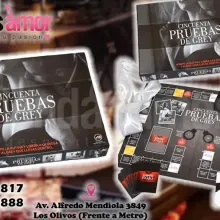 Juego Sexual 50 Pruebas de Grey - TIENDAS AMOR IZAGUIRRE