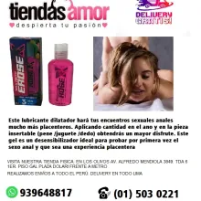 Dilatador Anal Erosex placeres anales deliciosos - IZAGUIRRE