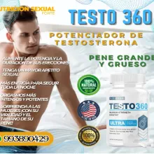 TESTO 360 POTENCIA DURA ERECCION MAS ENERGIA SEXUAL 993890429