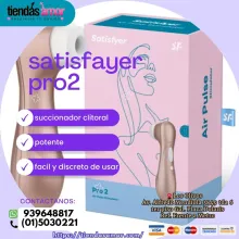 SATISFYER PRO 2 Estimula el clítoris utilizando intensas ondas 