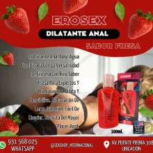 EROSEX LUBRICANTE ANAL-SABORES-SEXSHOP PTE.PIEDRA 308-C 931568025 