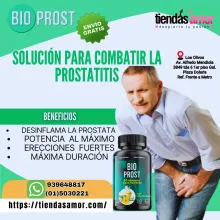 BIO PROST MEJORA TU SALUD DESINFLAMA LA PROSTATA