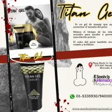 TITAN GEL PARA AUMENTAR EL TAMAÑO DEL PENE