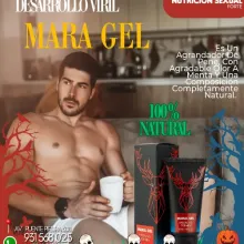 MARA GEL-AGRANDADOR DEL PENE-100 NATURAL-GARANTIZADO-931568025