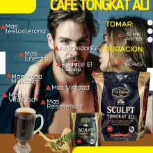 CAFÉ SCULPT TONGKAT ALI VIGOR POTENCIA SEXUAL Y FISICA C 931568025