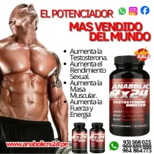 ANABÓLIC RX24 GANE MUSCULOPOTENCIAMAYOR VIRILIDAD 93156825