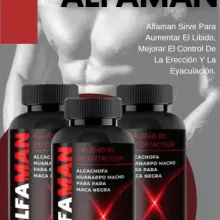 Alfaman es un poderoso producto elaborado con sustancias 100 naturales 