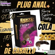  AÑO NUEVONUEVAS SENSACIONES FRISKY PLUG ANAL C COLA DE CABALLO 931568025