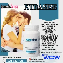 Xtraize control de tu vida hombre agranda tu pene hasta 75 cm. Una vez compres