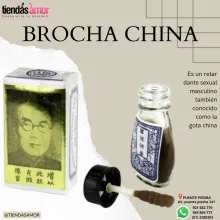 Brocha China Retardante 100 Natural y sin efectos secundarios