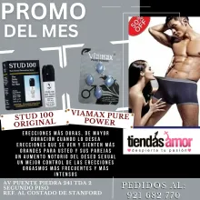 Stud 100 Original Retardante y VIAMAX PURE POWER 