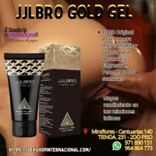 JJLBRO GOLD Gel Aumentaras el tamaño y grosor de tu pene SEXSHOP MIRAFLORES