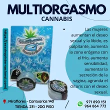 CANNAB MULTIORGAMS COLD aumentan el deseo sexual y la libido - SEXSHOP 