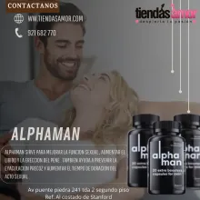 Alphaman Original Te ayuda mantener una erección firme