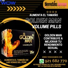 Golden Man Desarrollo de testículos más grandes y notorios