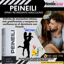 Peineili Retardante Prolongador que tiene el efecto de retardar la eyaculación en el hombre.