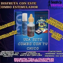 COMBO ESTIMULADOR PARA CABALLERO
