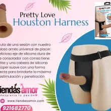 Pretty Love Houston Harness correa arnés elástico grueso cómodo y ajustable
