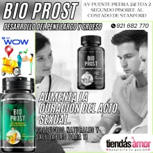 Potencia sexual Bio Prost 20 Alphaman Origina Aumenta el tamaño del pene