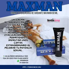 Crema Maxman engrosante alargadora Erectadora y Retardante - TIENDAS AMOR 