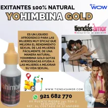 Yohimbina Gold Excitantes mujeres a mejorar su vida sexual