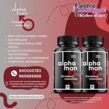 ALPHA MAN FORTALEZA MASCULINA - 20 y 30 CAPSULAS