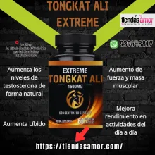 SUPLEMENTO TONGKAT ALI EXTREME POTENCIADOR SEXUAL VIRIL