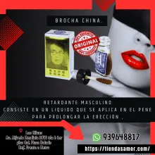RETARDANTE BROCHA CHINA TIENDA SEXSHOP OLIVOS