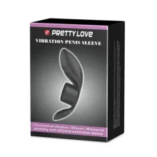 anillo Vibration Penis Sleeve7 funciones de vibración Función de memoria Alimentación USB recargable