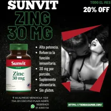 ZING 30MG MEJORA LA POTENCIA FISICA Y SEXUAL SUPLEMENTO NATURAL - TIENDAS AMOR 