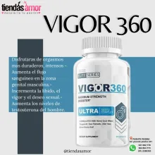 Vigor 360 Original 60 Pastillas Orgasmos más intensos y un placer sexual más profundo