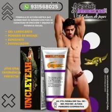 UNCLEYEAH CREMA DE MASAJES POTENCIADORA