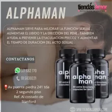 Alphaman Original Previene la eyaculación precoz - PUENTE PIEDRA