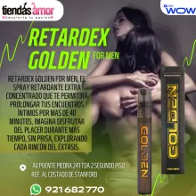 Retardex Golden Retardante Prolongador disfrutar del placer durante más tiempo
