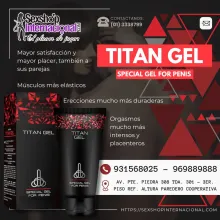 TITAN GEL 50ML CREMA CON COMPONENTES 100 SEGUROS 