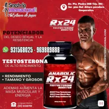 ANABOLIC RX24 - AUMENTA TU RENDIMIENTO