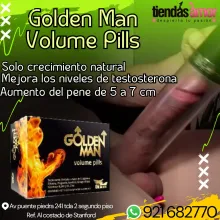 Golden Man Erecciones más firmes y duraderas Desarrollo Solo crecimiento natural