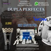 DUPLA PERFECTA MAS DURACION EN SUS ERECCIONES MAS GRANDE Y GRESO