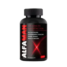 ALFA MAN Potencia Masculina en Cada Cápsula Recupera tu vigor confianza y desempeño natural.